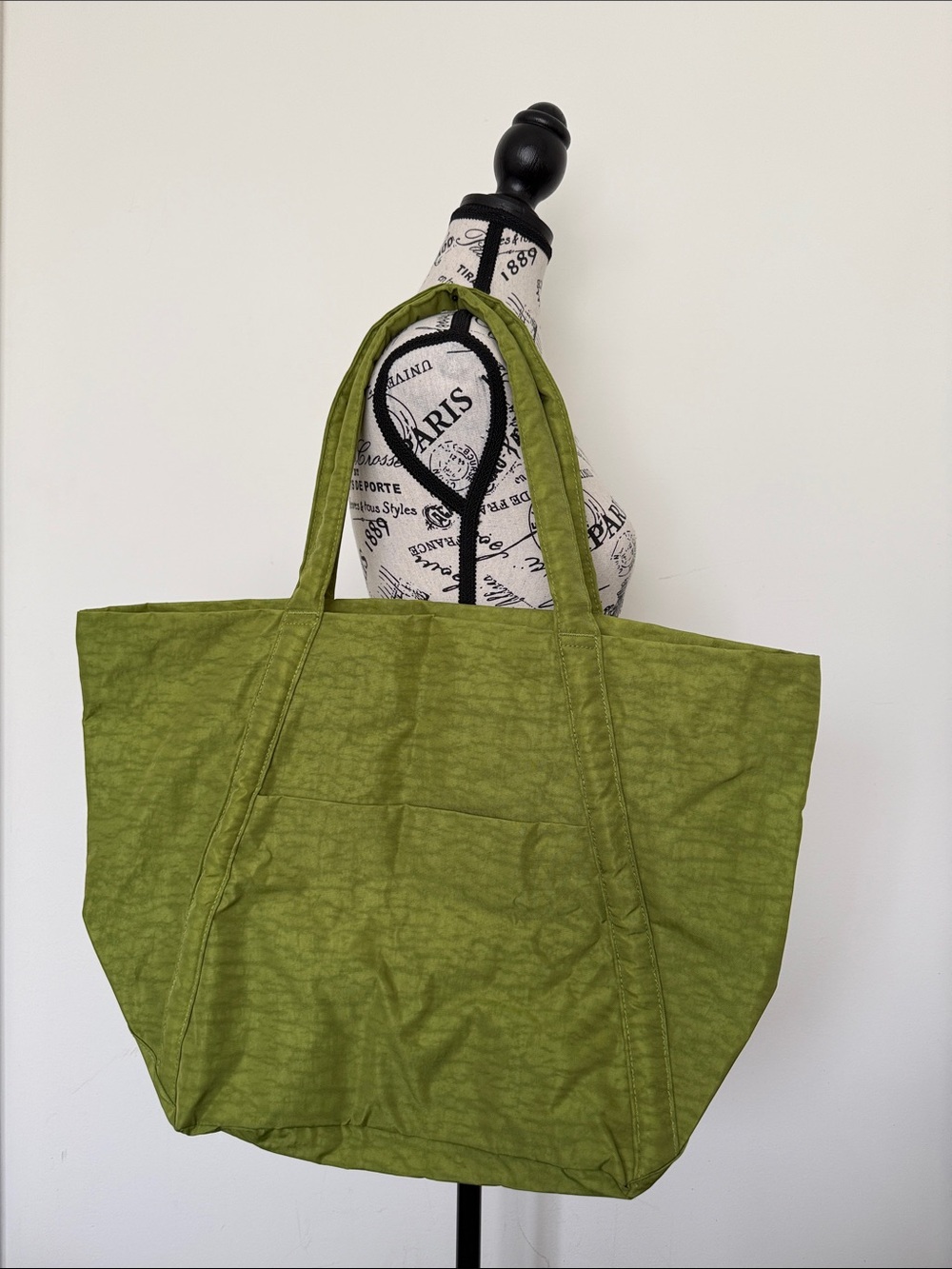 BAGGU Cloud Bag in Green Juice